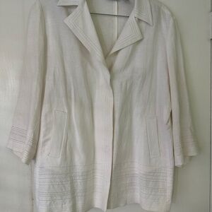 Chico’s Linen Jacket
